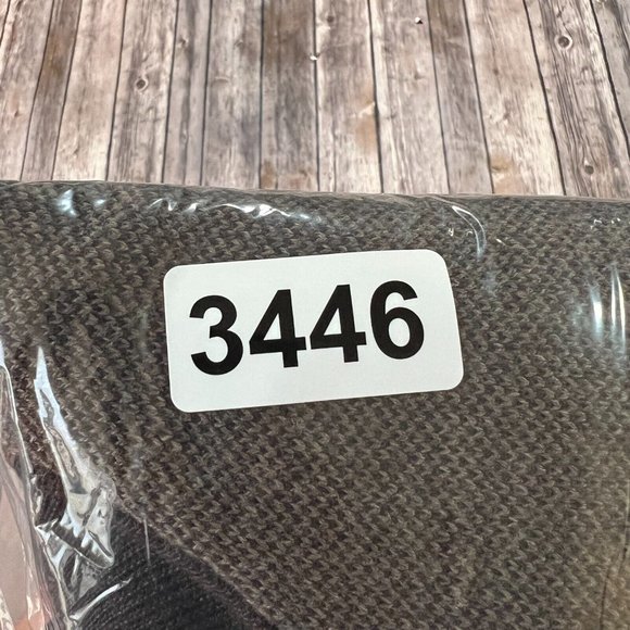 UNTUCKit Sorensen Merino Wool Henley Neck Pullover Sweater Medium Mens Brown - Picture 8 of 8